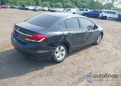 2014 Honda Civic Lx z USA, uszkodzony, nr VIN 19XFB2F5XEE203480